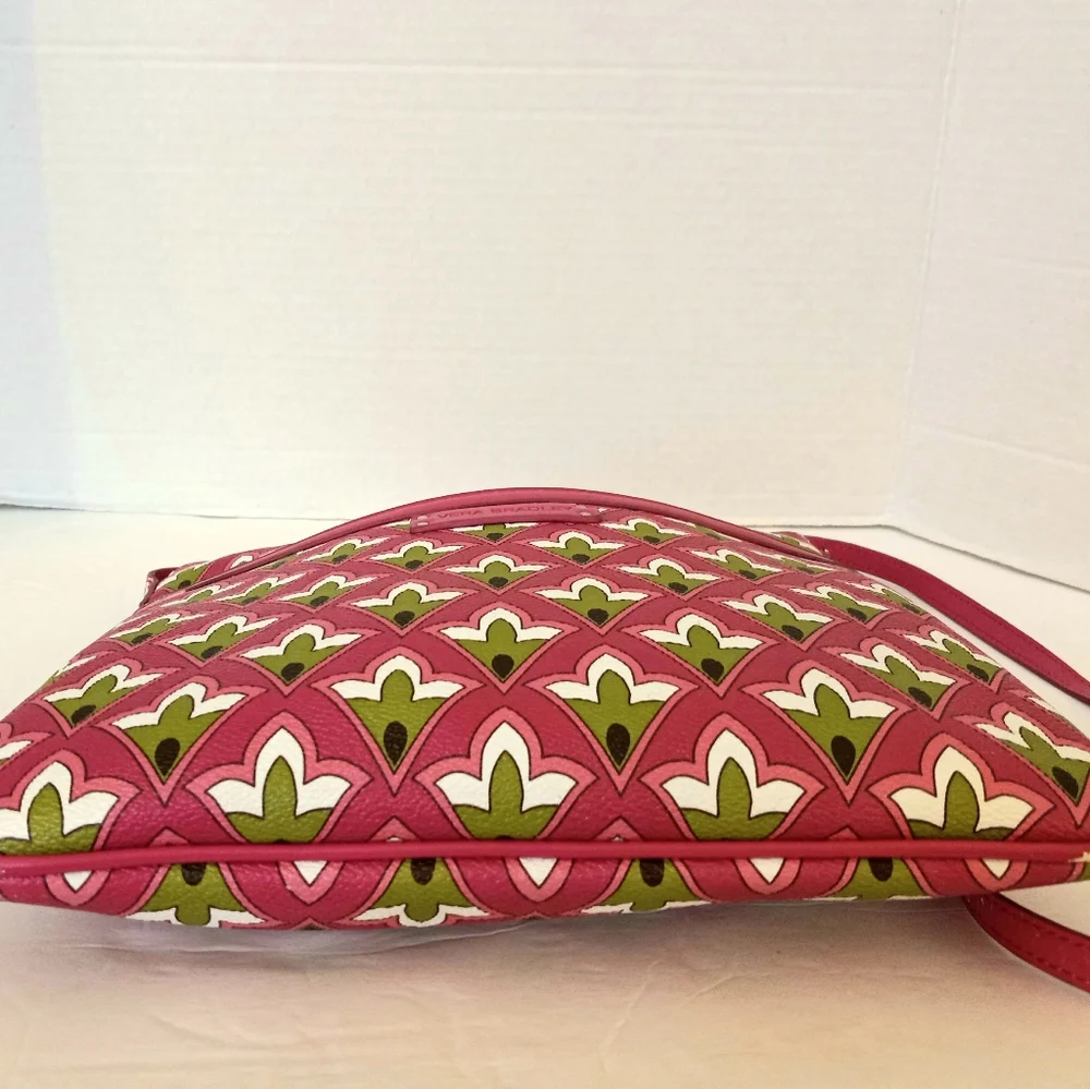 Vera Bradley slim & trim petite pink hipster crossbody bag